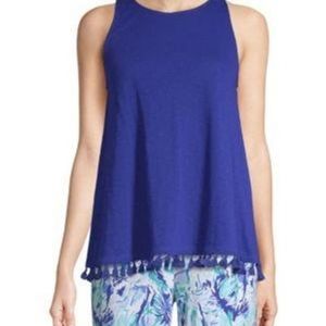 Lilly Pulitzer blue swing tank